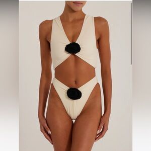 SAME never worn with tags Elegant Cream and Black Bikini